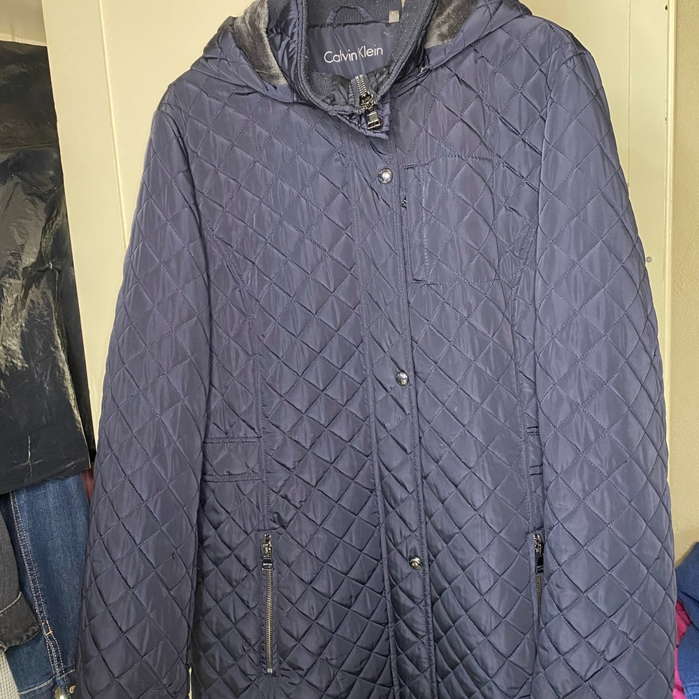 Dark blue Calvin Klein jacket
